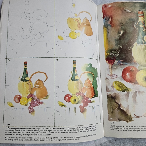 How To Do Water Colors Materials to Use and How to Paint with Watercolors #5 Vtg - Picture 5 of 16